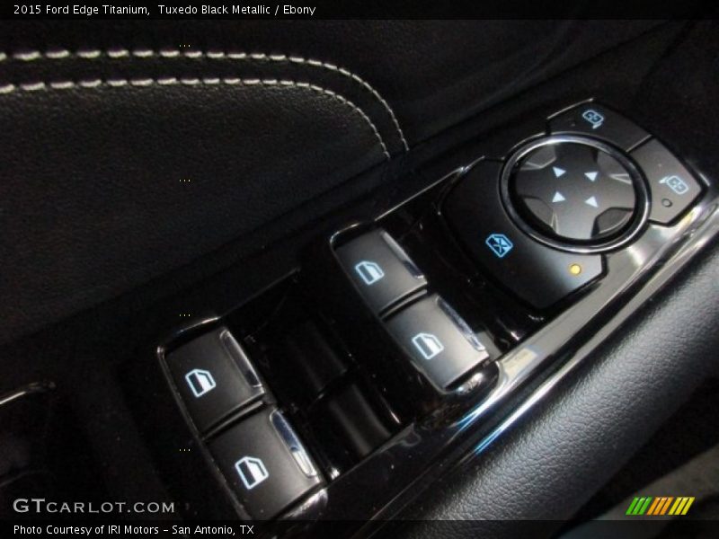 Tuxedo Black Metallic / Ebony 2015 Ford Edge Titanium
