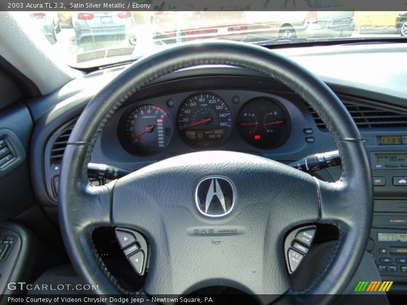 Satin Silver Metallic / Ebony 2003 Acura TL 3.2