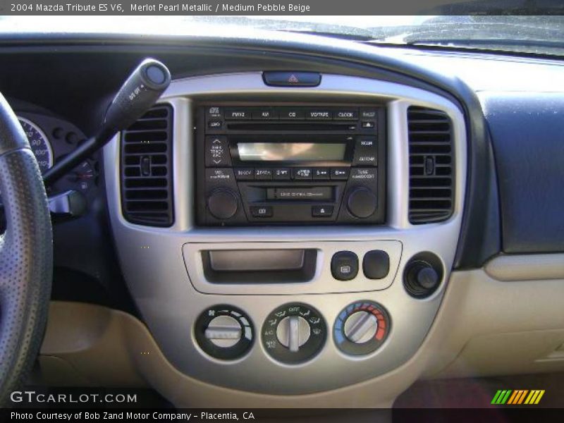 Merlot Pearl Metallic / Medium Pebble Beige 2004 Mazda Tribute ES V6