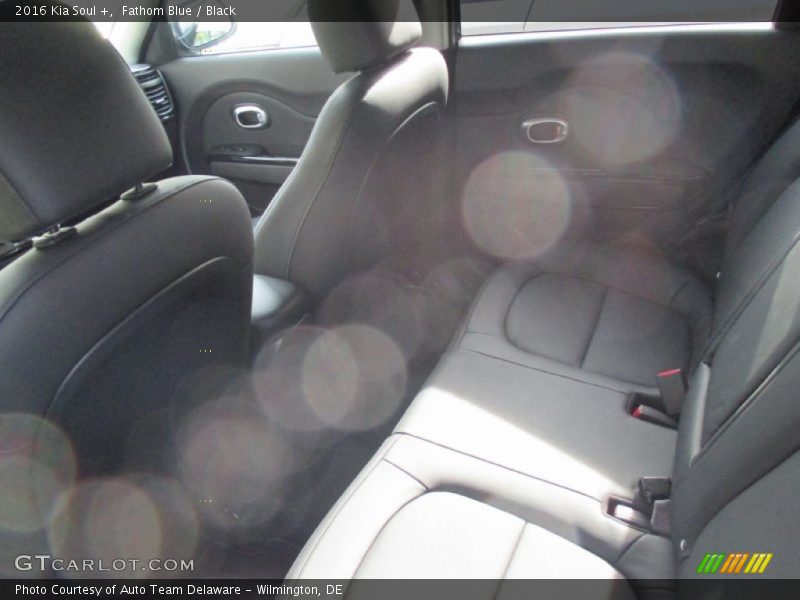 Fathom Blue / Black 2016 Kia Soul +