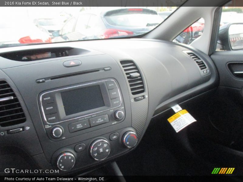 Steel Blue / Black 2016 Kia Forte EX Sedan
