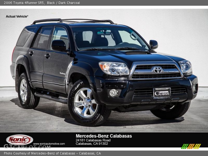 Black / Dark Charcoal 2006 Toyota 4Runner SR5