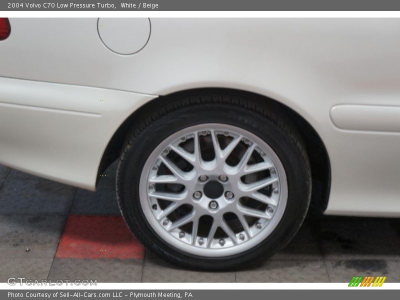 White / Beige 2004 Volvo C70 Low Pressure Turbo