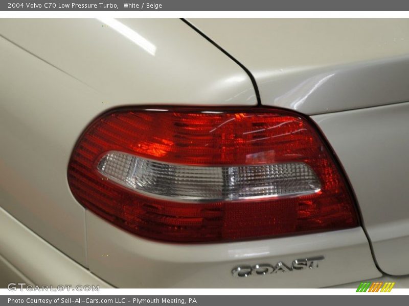 White / Beige 2004 Volvo C70 Low Pressure Turbo