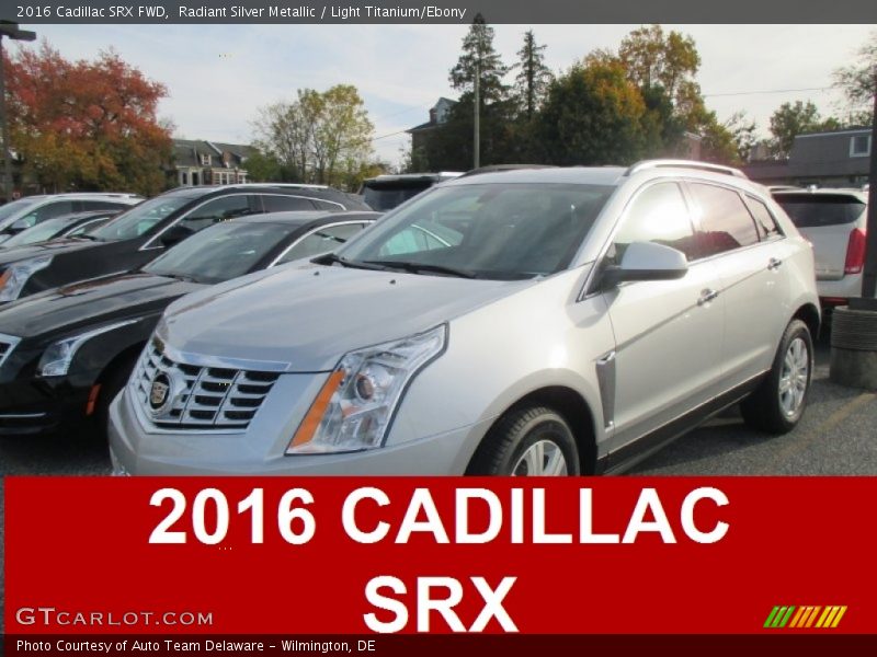 Radiant Silver Metallic / Light Titanium/Ebony 2016 Cadillac SRX FWD