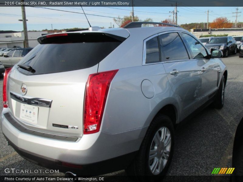 Radiant Silver Metallic / Light Titanium/Ebony 2016 Cadillac SRX FWD