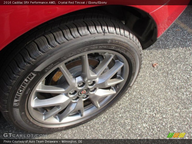 Crystal Red Tincoat / Ebony/Ebony 2016 Cadillac SRX Performance AWD