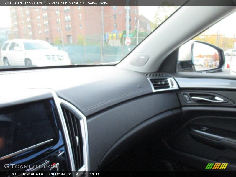 Silver Coast Metallic / Ebony/Ebony 2015 Cadillac SRX FWD