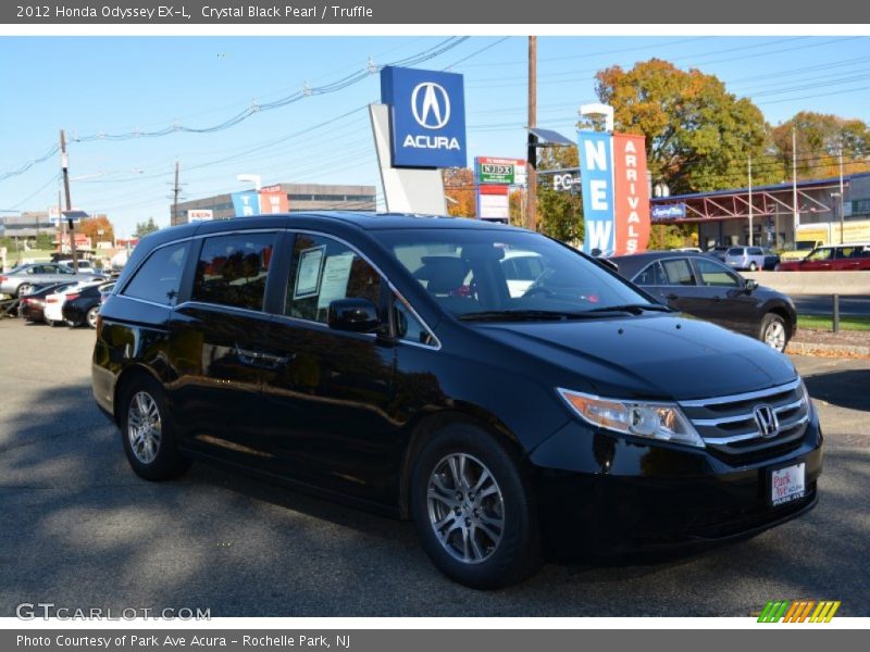 Crystal Black Pearl / Truffle 2012 Honda Odyssey EX-L
