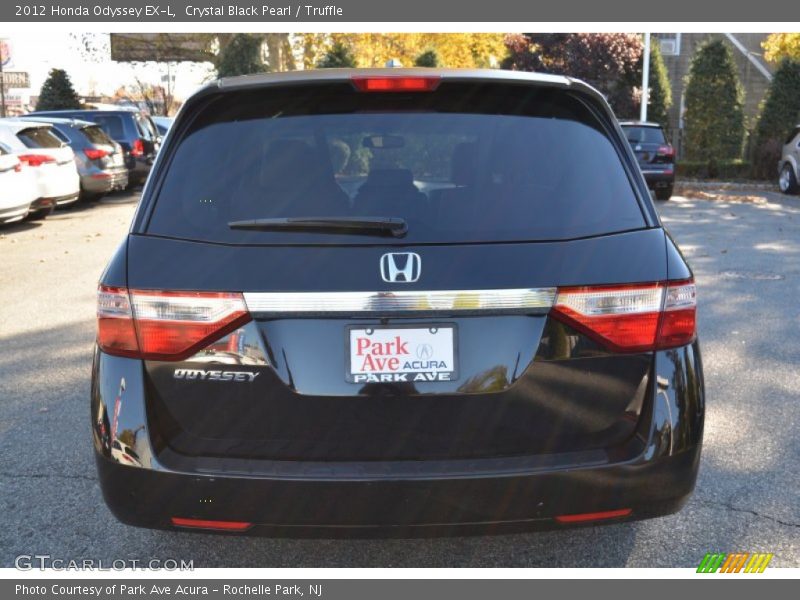 Crystal Black Pearl / Truffle 2012 Honda Odyssey EX-L