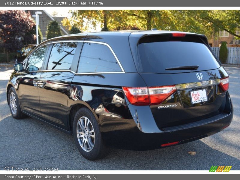 Crystal Black Pearl / Truffle 2012 Honda Odyssey EX-L