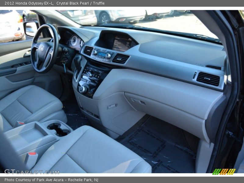 Crystal Black Pearl / Truffle 2012 Honda Odyssey EX-L