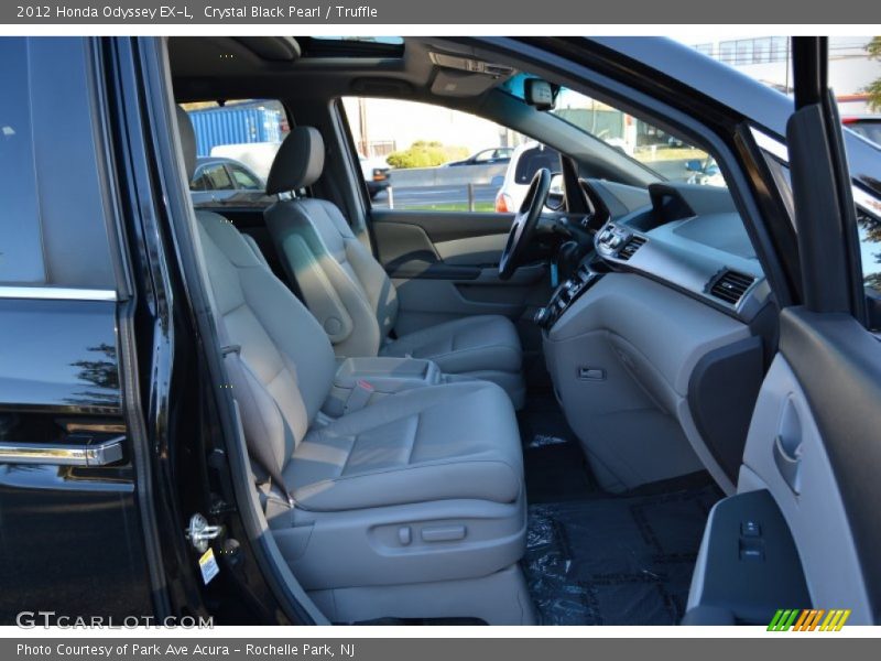 Crystal Black Pearl / Truffle 2012 Honda Odyssey EX-L