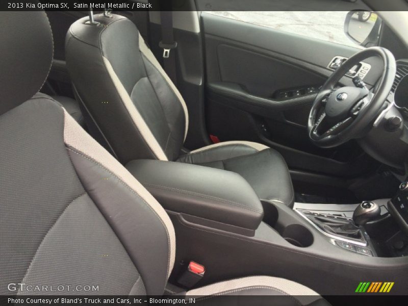 Satin Metal Metallic / Black 2013 Kia Optima SX