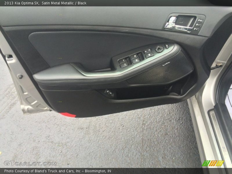 Satin Metal Metallic / Black 2013 Kia Optima SX