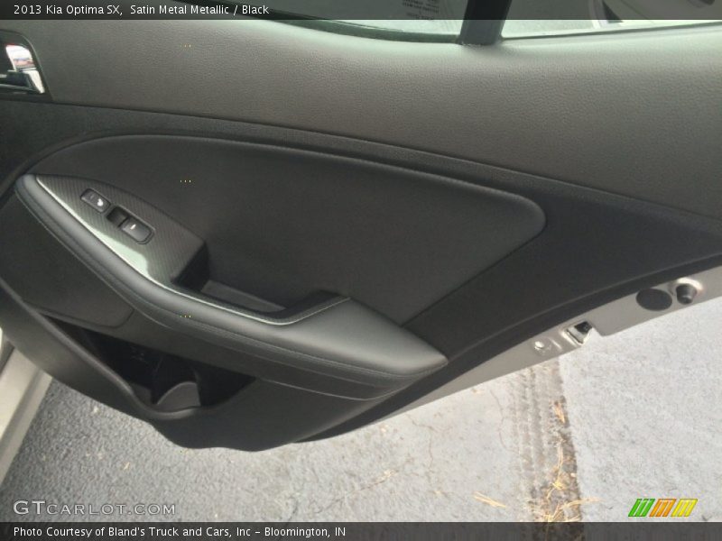 Satin Metal Metallic / Black 2013 Kia Optima SX