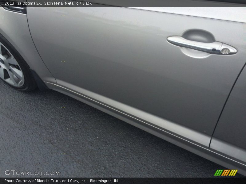 Satin Metal Metallic / Black 2013 Kia Optima SX