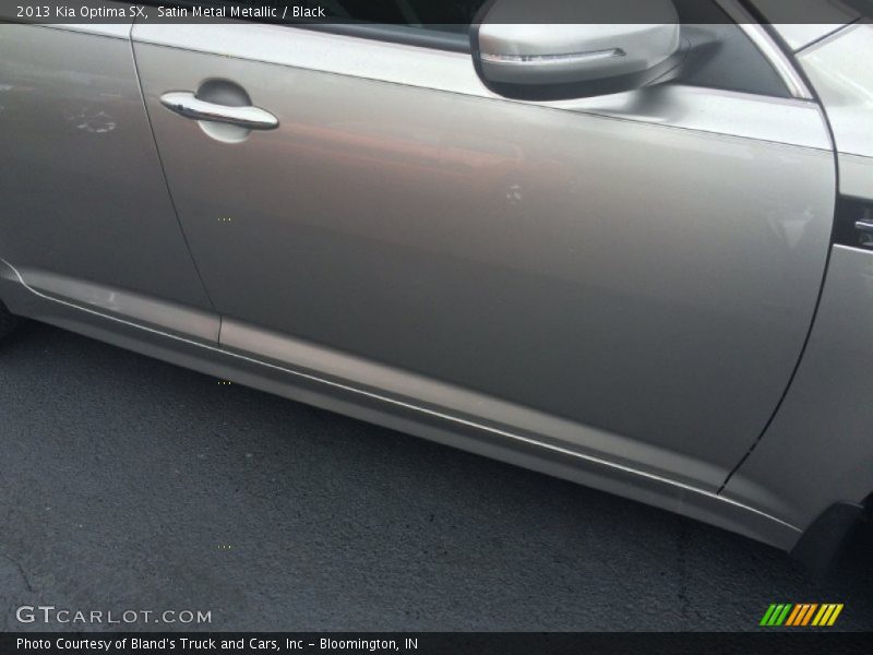 Satin Metal Metallic / Black 2013 Kia Optima SX