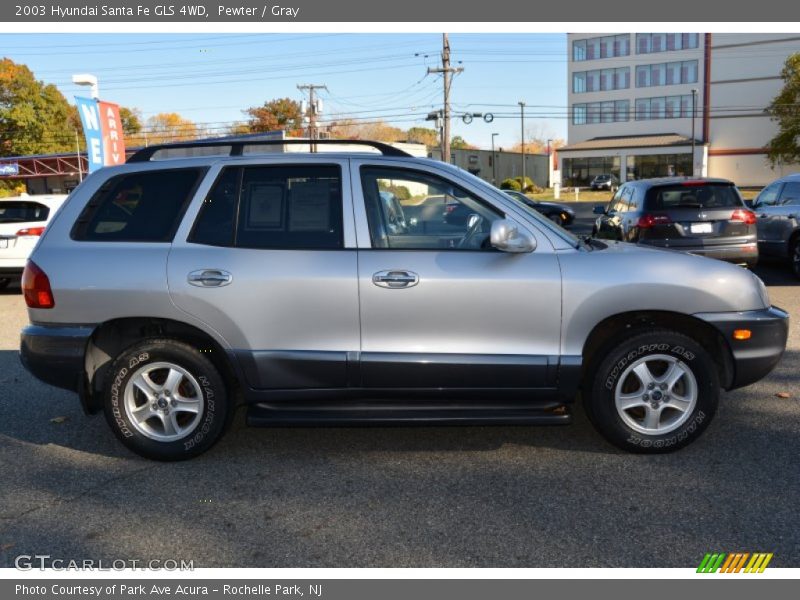 Pewter / Gray 2003 Hyundai Santa Fe GLS 4WD