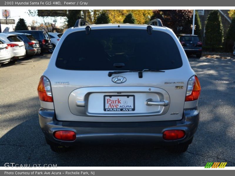 Pewter / Gray 2003 Hyundai Santa Fe GLS 4WD
