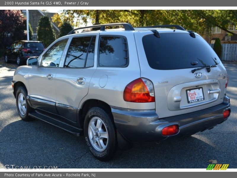 Pewter / Gray 2003 Hyundai Santa Fe GLS 4WD