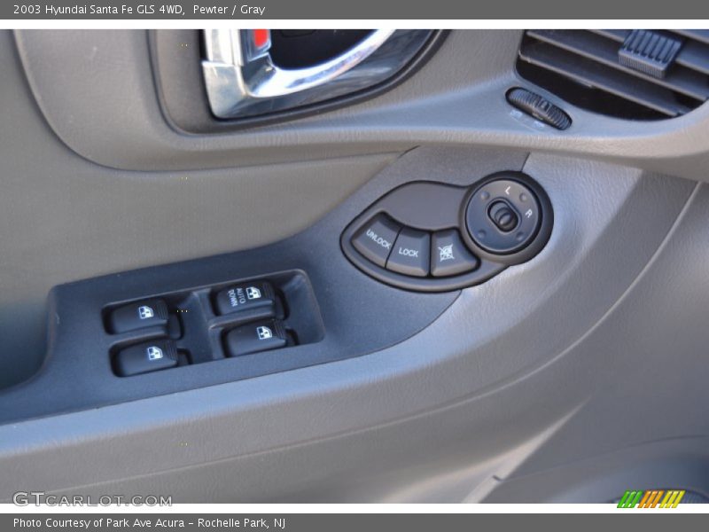 Pewter / Gray 2003 Hyundai Santa Fe GLS 4WD