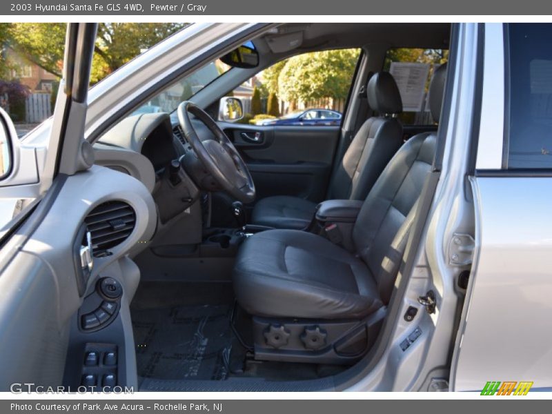 Pewter / Gray 2003 Hyundai Santa Fe GLS 4WD