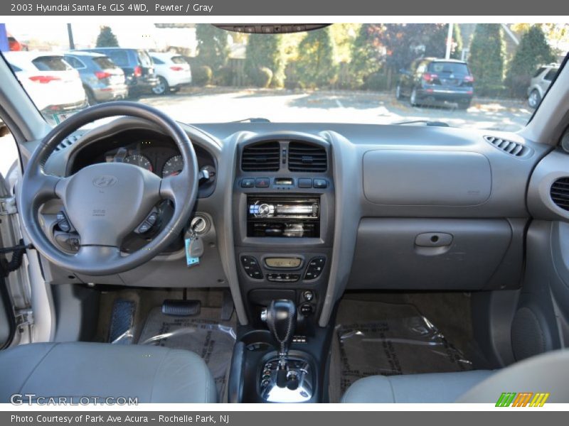 Pewter / Gray 2003 Hyundai Santa Fe GLS 4WD