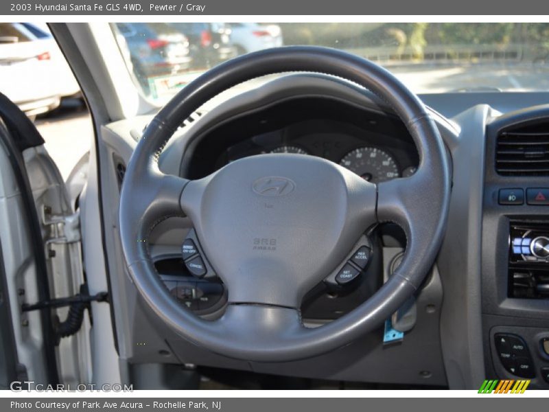 Pewter / Gray 2003 Hyundai Santa Fe GLS 4WD