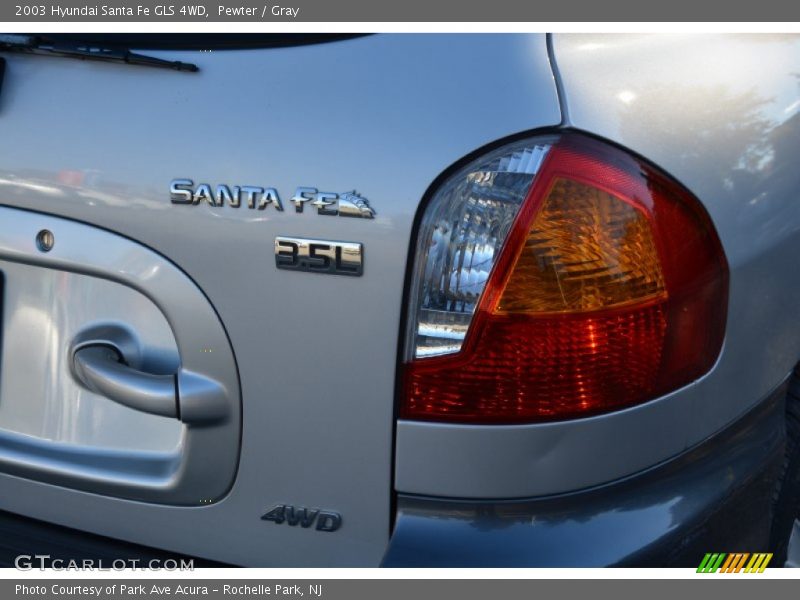 Pewter / Gray 2003 Hyundai Santa Fe GLS 4WD