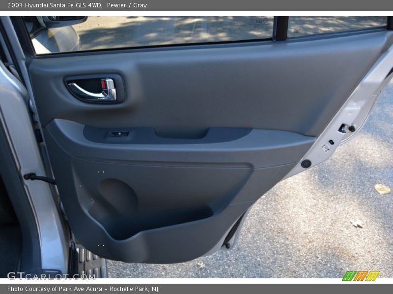 Pewter / Gray 2003 Hyundai Santa Fe GLS 4WD