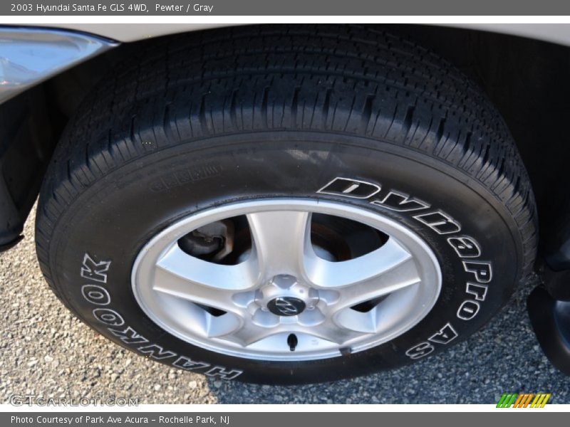 Pewter / Gray 2003 Hyundai Santa Fe GLS 4WD