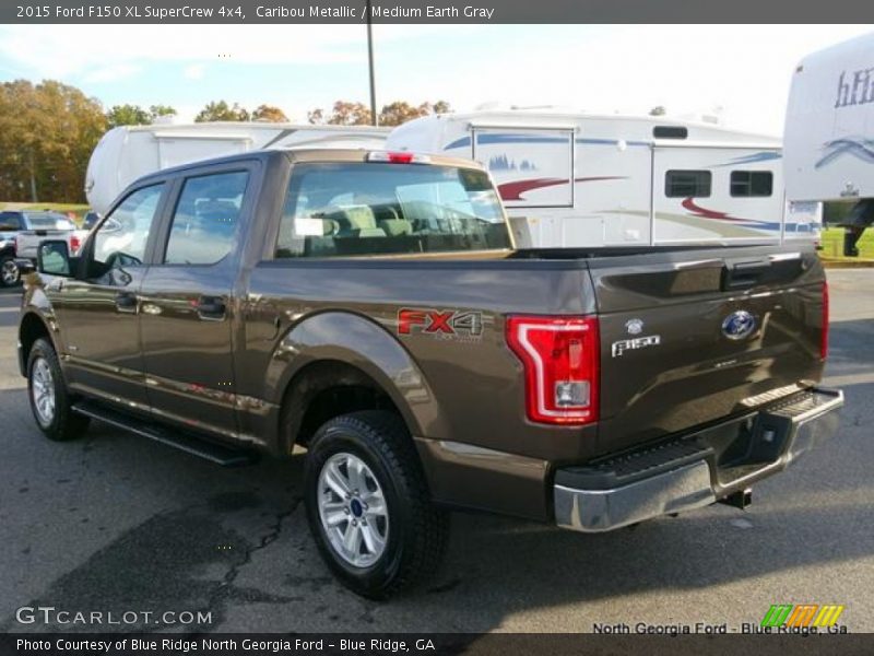 Caribou Metallic / Medium Earth Gray 2015 Ford F150 XL SuperCrew 4x4