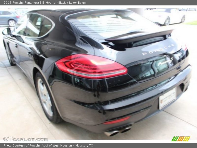 Black / Luxor Beige 2015 Porsche Panamera S E-Hybrid