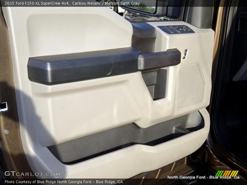 Caribou Metallic / Medium Earth Gray 2015 Ford F150 XL SuperCrew 4x4
