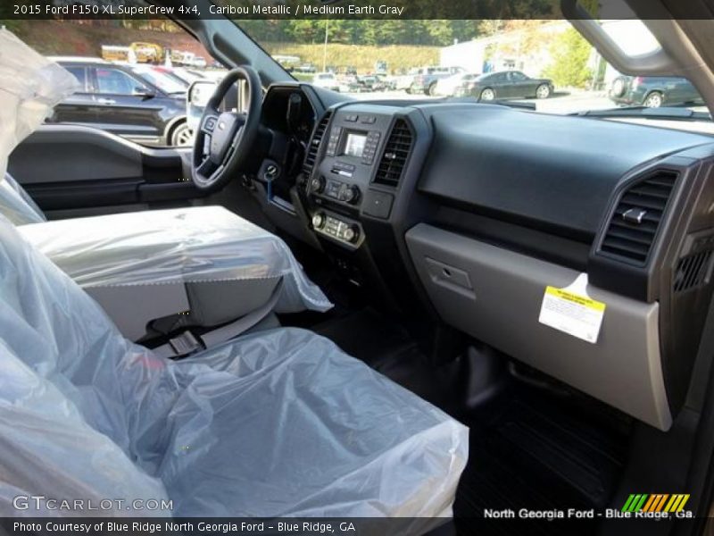Caribou Metallic / Medium Earth Gray 2015 Ford F150 XL SuperCrew 4x4