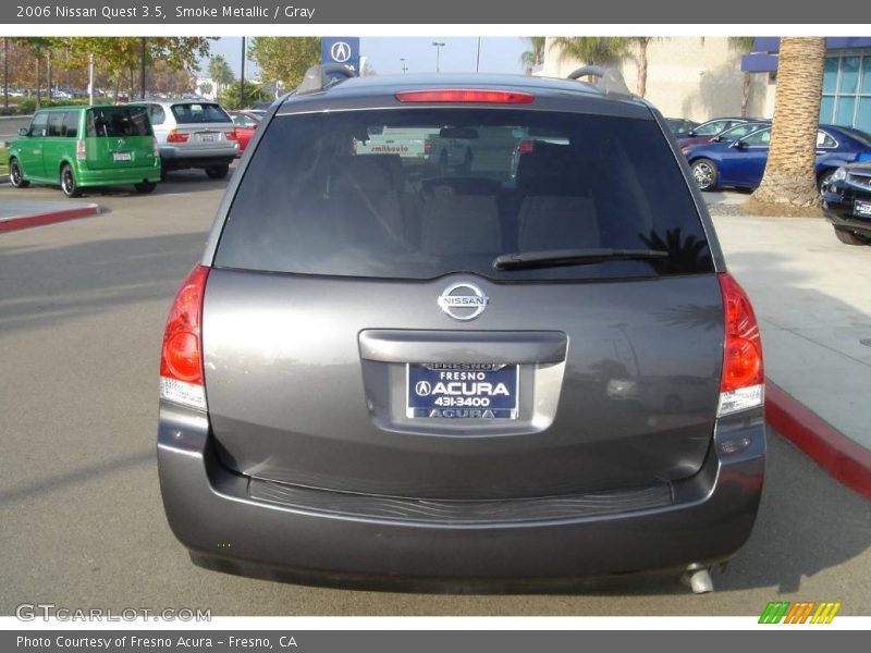 Smoke Metallic / Gray 2006 Nissan Quest 3.5