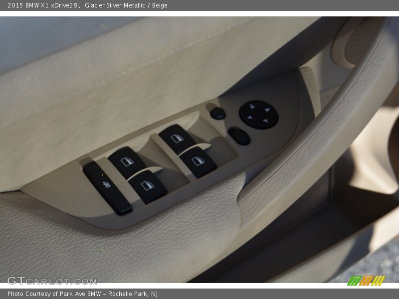 Glacier Silver Metallic / Beige 2015 BMW X1 xDrive28i