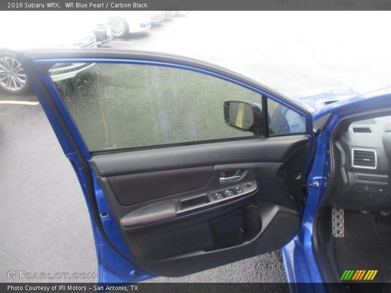 WR Blue Pearl / Carbon Black 2016 Subaru WRX