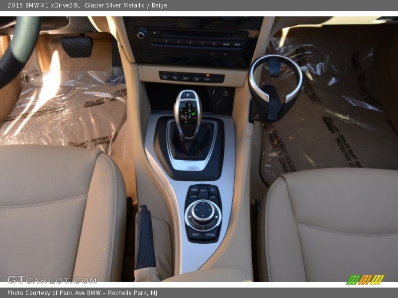 Glacier Silver Metallic / Beige 2015 BMW X1 xDrive28i