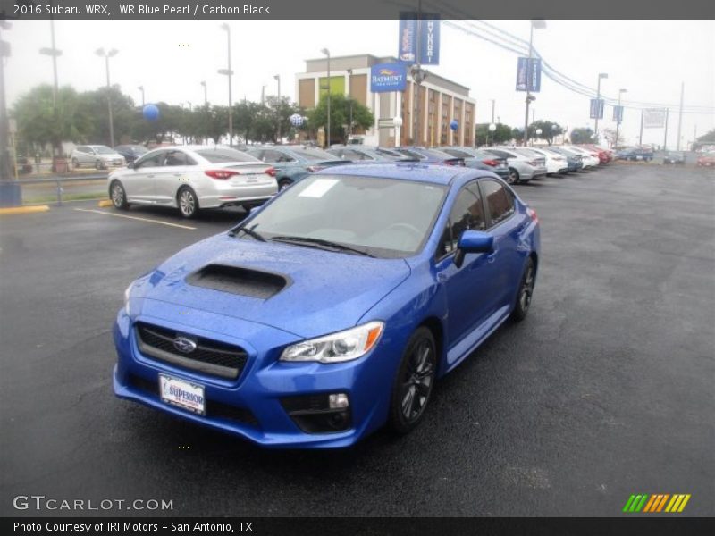 WR Blue Pearl / Carbon Black 2016 Subaru WRX