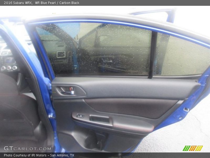 WR Blue Pearl / Carbon Black 2016 Subaru WRX
