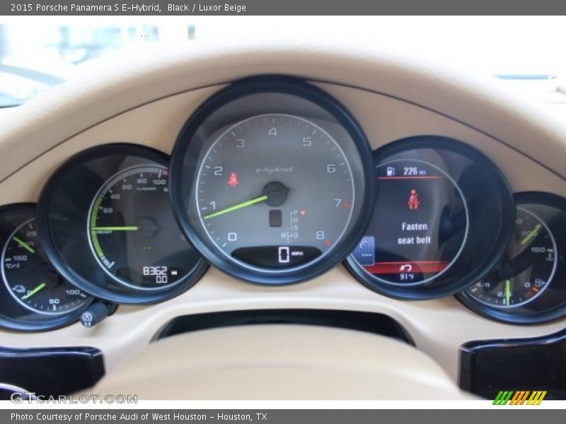  2015 Panamera S E-Hybrid S E-Hybrid Gauges