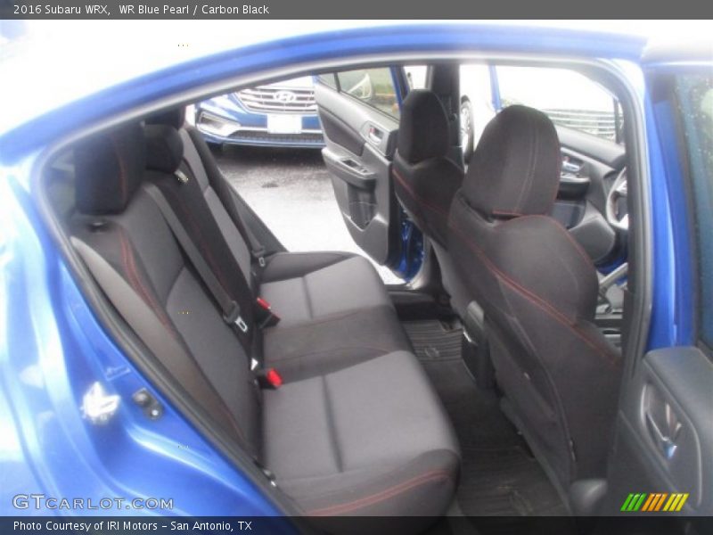 WR Blue Pearl / Carbon Black 2016 Subaru WRX