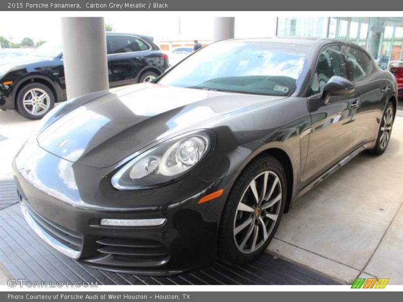 Carbon Grey Metallic / Black 2015 Porsche Panamera