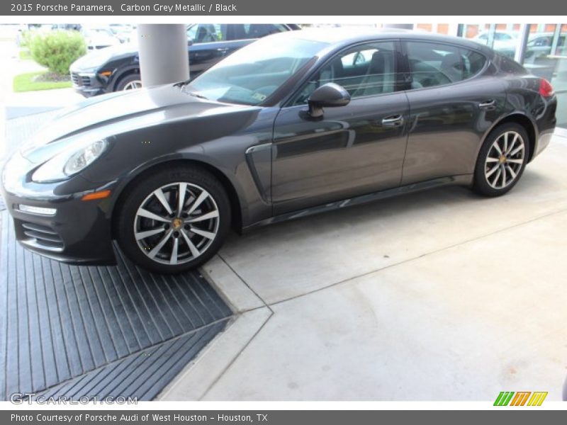 Carbon Grey Metallic / Black 2015 Porsche Panamera