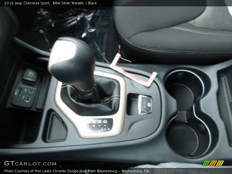 Billet Silver Metallic / Black 2016 Jeep Cherokee Sport