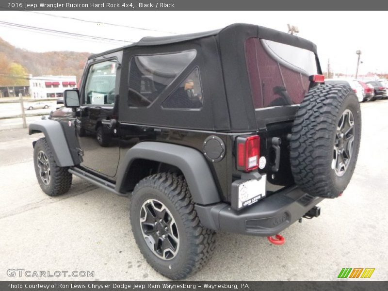  2016 Wrangler Rubicon Hard Rock 4x4 Black