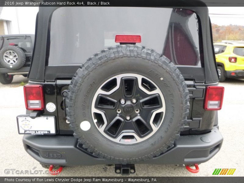 Black / Black 2016 Jeep Wrangler Rubicon Hard Rock 4x4
