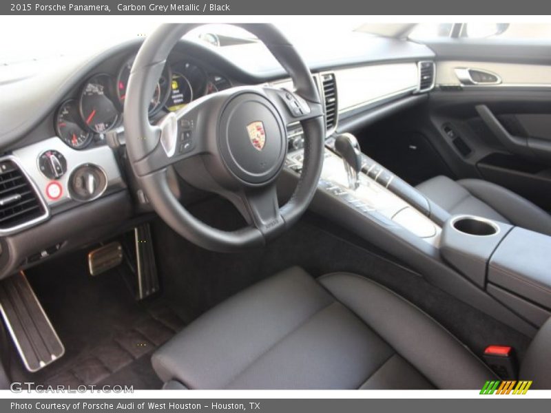 Carbon Grey Metallic / Black 2015 Porsche Panamera